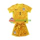Camisola Júnior Eslovénia Jan Oblak 1 Guarda-redes Principais Equipamento Euro 2024 Manga Curta