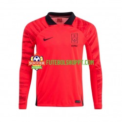 Camisola Homem Coreia do Sul Principais Equipamento Mundial 2022 Manga Comprida