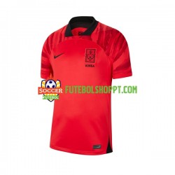Camisola Homem Coreia do Sul Principais Equipamento Mundial 2022 Manga Curta