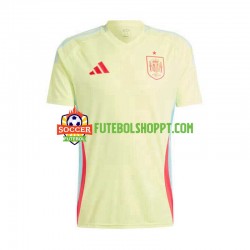 Camisola Homem Espanha Alternativa Equipamento Euro 2024 Manga Curta