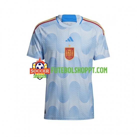 Camisola Homem Espanha Alternativa Equipamento Mundial 2022 Manga Curta