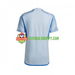 Camisola Homem Espanha Alternativa Equipamento Mundial 2022 Manga Curta