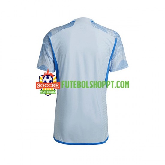 Camisola Homem Espanha Alternativa Equipamento Mundial 2022 Manga Curta