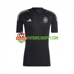 Camisola Homem Espanha Guarda-redes Principais Equipamento 2022 Manga Curta
