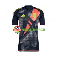 Camisola Homem Espanha Guarda-redes Principais Equipamento Euro 2024 Manga Curta