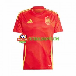 Camisola Homem Espanha Principais Equipamento Euro 2024 Manga Curta