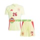 Camisola Júnior Espanha Pedri 26 Alternativa Equipamento Euro 2024 Manga Curta