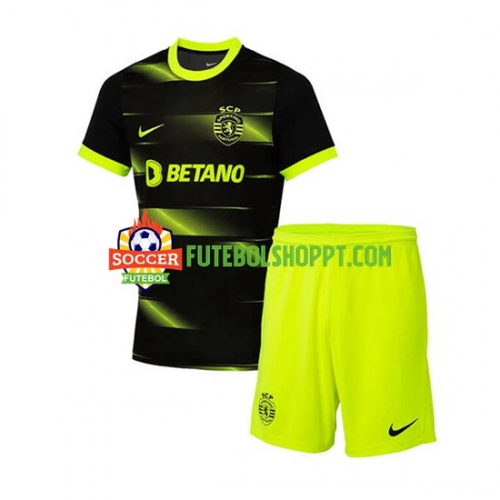 Camisola Júnior Sporting CP Alternativa Equipamento 2022-2023 Manga Curta