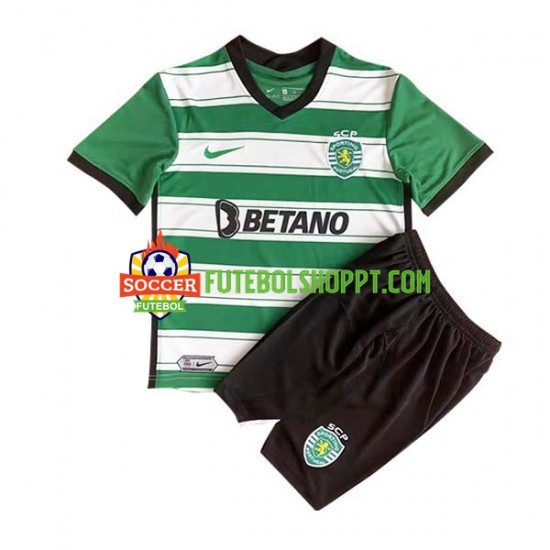 Camisola Júnior Sporting CP Principais Equipamento 2022-2023 Manga Curta