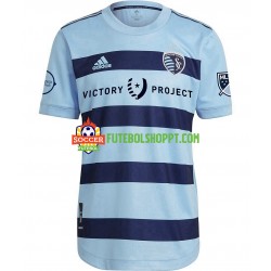 Camisola Homem Sporting Kansas City Principais Equipamento 2022 Manga Curta