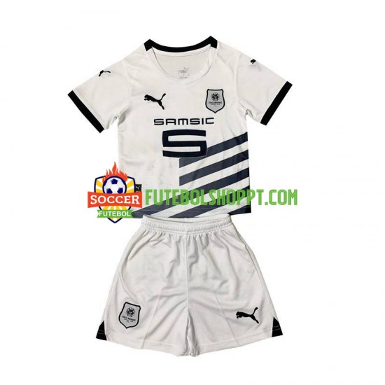 Camisola Júnior Stade Rennais Alternativa Equipamento 2023-2024 Manga Curta