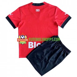Camisola Júnior Stade Rennais Principais Equipamento 2022-2023 Manga Curta