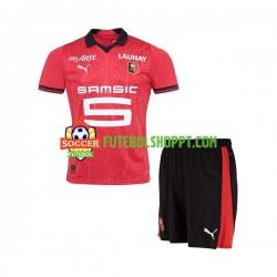 Camisola Júnior Stade Rennais Principais Equipamento 2023-2024 Manga Curta