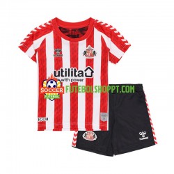 Camisola Júnior Sunderland Principais Equipamento 2024-2025 Manga Curta