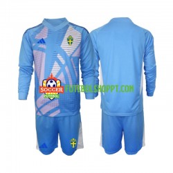Camisola Júnior Suécia Guarda-redes Alternativa Equipamento 2024 Manga Comprida