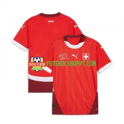 Camisola Homem Suíça Principais Equipamento Euro 2024 Manga Curta