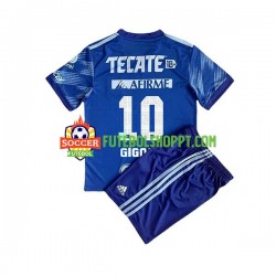 Camisola Júnior Tigres UANL Andre-Pierre Gignac 10 Alternativa Equipamento 2022-2023 Manga Curta