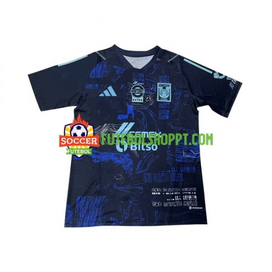 Camisola Homem Tigres UANL Earth Day Principais Equipamento 2023-2024 Manga Curta