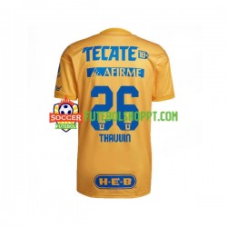 Camisola Homem Tigres UANL Florian Thauvin 26 Principais Equipamento 2022-2023 Manga Curta