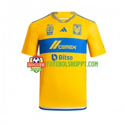 Camisola Homem Tigres UANL Principais Equipamento 2023-2024 Manga Curta