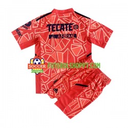 Camisola Júnior Tigres UANL Guarda-redes Alternativa Equipamento 2022-2023 Manga Curta