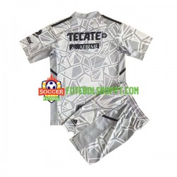 Camisola Júnior Tigres UANL Guarda-redes Principais Equipamento 2022-2023 Manga Curta