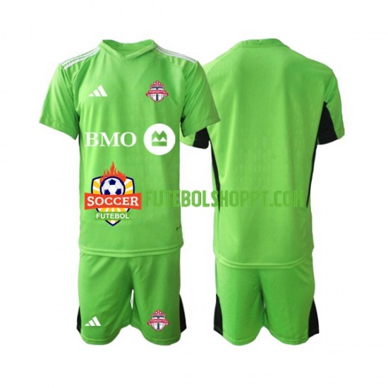 Camisola Júnior Toronto FC Guarda-redes Principais Equipamento 2023 Manga Curta