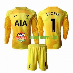 Camisola Júnior Tottenham Hotspur Hugo Lloris 1 Guarda-redes Principais Equipamento 2022-2023 Manga Comprida
