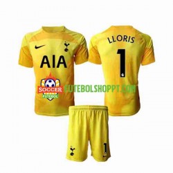 Camisola Júnior Tottenham Hotspur Hugo Lloris 1 Guarda-redes Principais Equipamento 2022-2023 Manga Curta