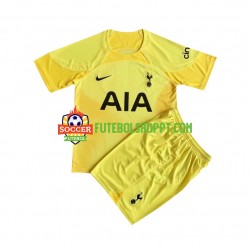 Camisola Júnior Tottenham Hotspur Guarda-redes Principais Equipamento 2022-2023 Manga Curta