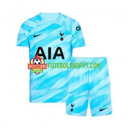 Camisola Júnior Tottenham Hotspur Guarda-redes Principais Equipamento 2023-2024 Manga Curta