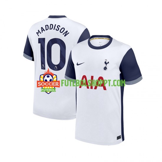 Camisola Homem Tottenham Hotspur James Maddison 10 Principais Equipamento 2024-2025 Manga Curta