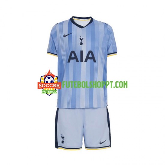 Camisola Júnior Tottenham Hotspur Alternativa Equipamento 2024-2025 Manga Curta