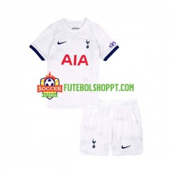Camisola Júnior Tottenham Hotspur Principais Equipamento 2023-2024 Manga Curta