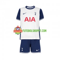 Camisola Júnior Tottenham Hotspur Principais Equipamento 2024-2025 Manga Curta