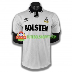 Camisola Homem Tottenham Hotspur Retro Principais Equipamento 1990 Manga Curta