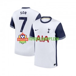 Camisola Homem Tottenham Hotspur Son Heung-Min 7 Principais Equipamento 2024-2025 Manga Curta