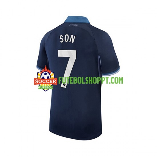 Camisola Homem Tottenham Hotspur Son Heung-min 7 Alternativa Equipamento 2023-2024 Manga Curta