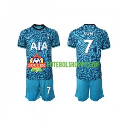 Camisola Júnior Tottenham Hotspur Son Heung-min 7 Terceiro Equipamento 2022-2023 Manga Curta Camisola Júnior Tottenham Hotspur Son Heung-min 7 Terceiro Equipamento 2022-2023 Manga Curta