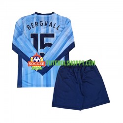Camisola Júnior Tottenham Spurs Bergvall 15 Alternativa Equipamento 2024-2025 Manga Comprida