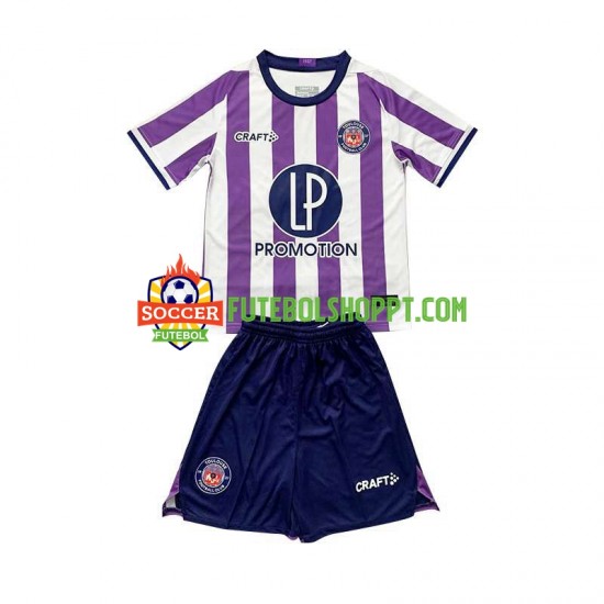 Camisola Júnior Toulouse FC Principais Equipamento 2023-2024 Manga Curta