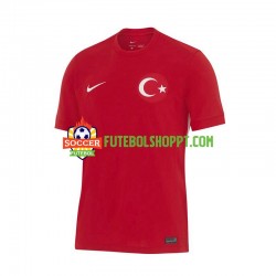 Camisola Homem Turquia Alternativa Equipamento Euro 2024 Manga Curta