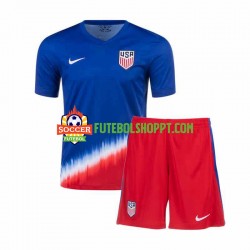 Camisola Júnior Estados Unidos Alternativa Equipamento 2024 Manga Curta
