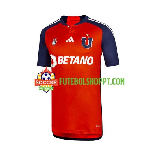 Camisola Homem Universidad de Chile Alternativa Equipamento 2023 Manga Curta