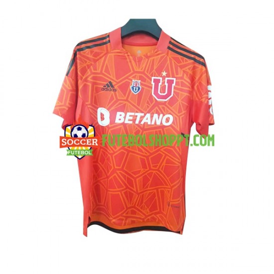 Camisola Homem Universidad de Chile Guarda-redes Principais Equipamento 2022-2023 Manga Curta