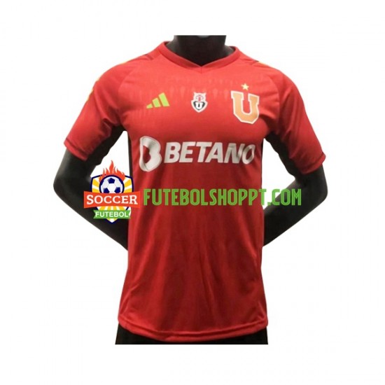 Camisola Homem Universidad de Chile Guarda-redes Principais Equipamento 2023 Manga Curta
