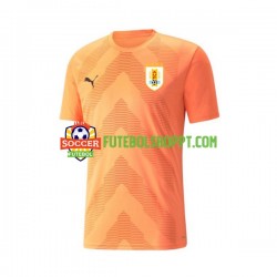 Camisola Homem Uruguai Guarda-redes Alternativa Equipamento Copa do Mundo 2022 Manga Curta