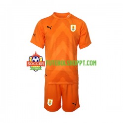 Camisola Júnior Uruguai Guarda-redes Alternativa Equipamento Copa do Mundo 2022 Manga Curta