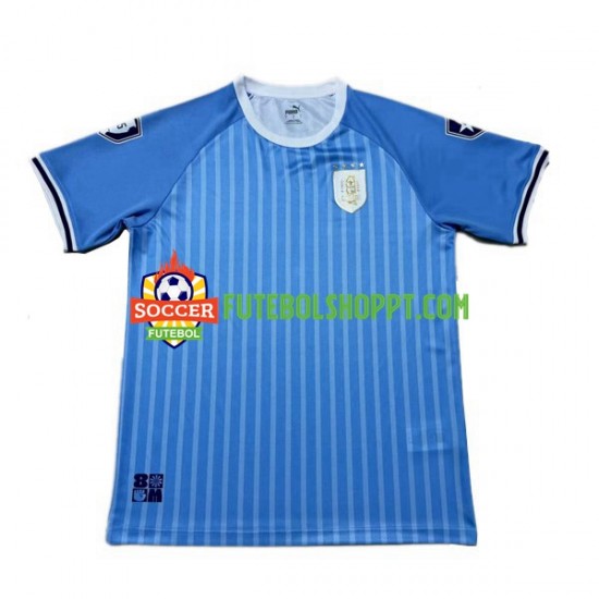 Camisola Homem Uruguai Copa America Principais Equipamento 2024 Manga Curta