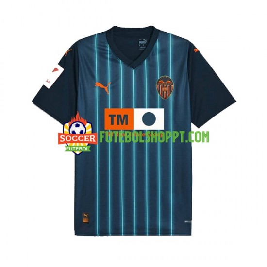 Camisola Homem Valencia CF Alternativa Equipamento 2023-2024 Manga Curta